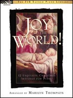 Joy to the World piano sheet music cover